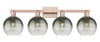 INNOVATIONS 716-4W-AC-G483-8SL Brookhaven Globe 4-Light Bath Vanity Light Antique Copper