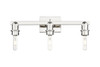 INNOVATIONS 716-3W-PN-G483-8SL Brookhaven Globe 3-Light Bath Vanity Light Polished Nickel