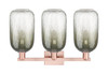 INNOVATIONS 716-3W-AC-G482-7SL Brookhaven Cloche 3-Light Bath Vanity Light Antique Copper