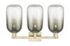 INNOVATIONS 716-3W-AB-G482-7SL Brookhaven Cloche 3-Light Bath Vanity Light Antique Brass
