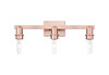 INNOVATIONS 716-3W-AC-G482-7SB Brookhaven Cloche 3-Light Bath Vanity Light Antique Copper