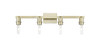 INNOVATIONS 716-4W-AB-G482-7AM Brookhaven Cloche 4-Light Bath Vanity Light Antique Brass