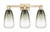 INNOVATIONS 716-3W-CB-G480-6SL Brookhaven Almond 3-Light Bath Vanity Light Champagne Bronze