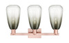 INNOVATIONS 716-3W-AC-G480-6SL Brookhaven Almond 3-Light Bath Vanity Light Antique Copper