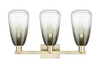 INNOVATIONS 716-3W-AB-G480-6SL Brookhaven Almond 3-Light Bath Vanity Light Antique Brass