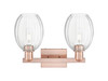 INNOVATIONS 716-2W-AC-G459-6CL Preston 2-Light Bath Vanity Light Antique Copper