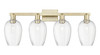 INNOVATIONS 716-4W-AB-G457-6CL Preston 4-Light Bath Vanity Light Antique Brass