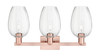 INNOVATIONS 716-3W-AC-G457-6CL Preston 3-Light Bath Vanity Light Antique Copper