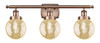 INNOVATIONS 916-3W-AC-G208-6 Beacon 3-Light Bath Vanity Light Antique Copper
