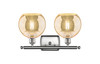 INNOVATIONS 516-2W-SN-G128-8 Athens 2-Light Bath Vanity Light Brushed Satin Nickel