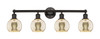 INNOVATIONS 616-4W-OB-G128-6 Athens 4-Light Bath Vanity Light Oil Rubbed Bronze