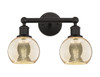 INNOVATIONS 616-2W-OB-G128-6 Athens 2-Light Bath Vanity Light Oil Rubbed Bronze