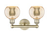 INNOVATIONS 616-2W-AB-G128-6 Athens 2-Light Bath Vanity Light Antique Brass