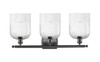 INNOVATIONS 516-3W-OB-G559-8SDY Bridal Veil 3-Light Bath Vanity Light Oil Rubbed Bronze