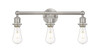 INNOVATIONS 616-3W-SN-G559-8GWH Bridal Veil 3-Light Bath Vanity Light Brushed Satin Nickel