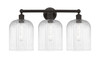 INNOVATIONS 616-3W-OB-G559-8CL Bridal Veil 3-Light Bath Vanity Light Oil Rubbed Bronze