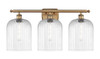 INNOVATIONS 516-3W-BB-G559-8CL Bridal Veil 3-Light Bath Vanity Light Brushed Brass