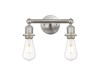 INNOVATIONS 616-2W-SN-G557-8SM Vaz 2-Light Bath Vanity Light Satin Nickel