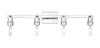 INNOVATIONS 716-4W-PC-G484-7OP Brookhaven Flute 4-Light Bath Vanity Light Polished Chrome