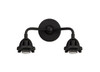INNOVATIONS 288-2W-BK Nouveau 2 2-Light Bath Vanity Light Matte Black