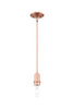 INNOVATIONS 716-1S-AC-G480-6SL Brookhaven Almond 1-Light Mini Pendant Antique Copper