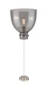 INNOVATIONS 410-1PM-SN-G412-12SM Newton Bell 1-Light Pendant Satin Nickel