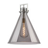 INNOVATIONS 411-1SL-CB-G411-18SM Newton Cone 1-Light Pendant Champagne Bronze