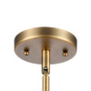 INNOVATIONS 411-1SL-BB-G410-18ME Newton Sphere 1-Light Pendant Brushed Brass