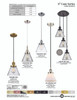 INNOVATIONS 447-1P-AB-G41 Cone 1-Light Mini Pendant Antique Brass