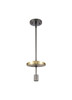 INNOVATIONS 221-1S-BAB-G208-16 Beacon 1-Light Pendant Black Antique Brass