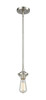 INNOVATIONS 284-1S-SN-G208-12 Beacon 1-Light Mini Pendant Brushed Satin Nickel