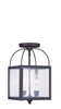 LIVEX Lighting 4045-07 Milford 2-Light Convertible Pendant Light