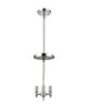 INNOVATIONS 221-3S-PC-G128-18 Athens 3-Light Pendant Polished Chrome
