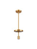 INNOVATIONS 221-1S-SG-G128-18 Athens 1-Light Pendant Satin Gold
