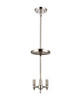 INNOVATIONS 221-3S-PN-G128-16 Athens 3-Light Pendant Polished Nickel