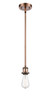 INNOVATIONS 516-1S-AC-G128-14 Athens 1-Light Pendant Antique Copper