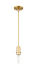 INNOVATIONS 716-1S-SG-G480-6OP Brookhaven Almond 1-Light Mini Pendant Satin Gold
