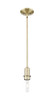 INNOVATIONS 716-1S-AB-G480-6OP Brookhaven Almond 1-Light Mini Pendant Antique Brass