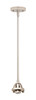 INNOVATIONS 288-1S-PN Nouveau 2 1-Light Mini Pendant Polished Nickel