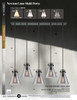 INNOVATIONS 125-410-1PS-BB-G411-8ME Newton Cone 5-Light Linear Pendant Brushed Brass
