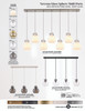 INNOVATIONS 123-410-1PS-SN-G410-8ME Newton Sphere 3-Light Linear Pendant Brushed Satin Nickel