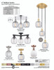 INNOVATIONS 113B-3P-PC-G105 Belfast 3-Light Multi Pendant Polished Chrome