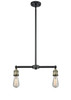 INNOVATIONS 209-BAB-G208-12 Beacon 2-Light Island Light Black Antique Brass