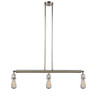 INNOVATIONS 213-PN-G208-10 Beacon 3-Light Island Light Polished Nickel