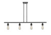INNOVATIONS 516-4I-OB-G559-8GWH Bridal Veil 4-Light Island Light Oil Rubbed Bronze