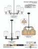 INNOVATIONS 716-6CR-PC-G460-7ME Preston 6-Light Chandelier Polished Chrome