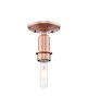 INNOVATIONS 716-1C-AC-G481-10AM Brookhaven Sphere 1-Light Semi-Flush Mount Antique Copper