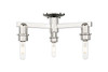 INNOVATIONS 716-3F-PN-G458-7ME Preston 3-Light Semi-Flush Mount Polished Nickel