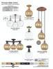 INNOVATIONS 716-3F-AB-G458-7ME Preston 3-Light Semi-Flush Mount Antique Brass