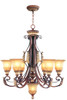 LIVEX Lighting 8576-63 Villa Verona 6-Light Chandelier